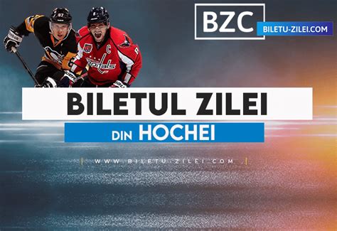 Ponturi Hochei pentru Azi + Biletul Zilei .